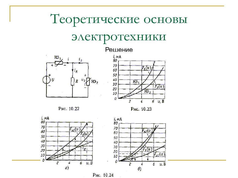 Тест основы электротехники