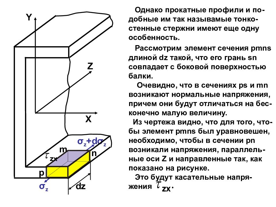 Прямой плоский изгиб. Плоский изгиб стержней. Расчет прокатного профиля. Плоский изгиб прямого бруса. Площадь поверхности балки.