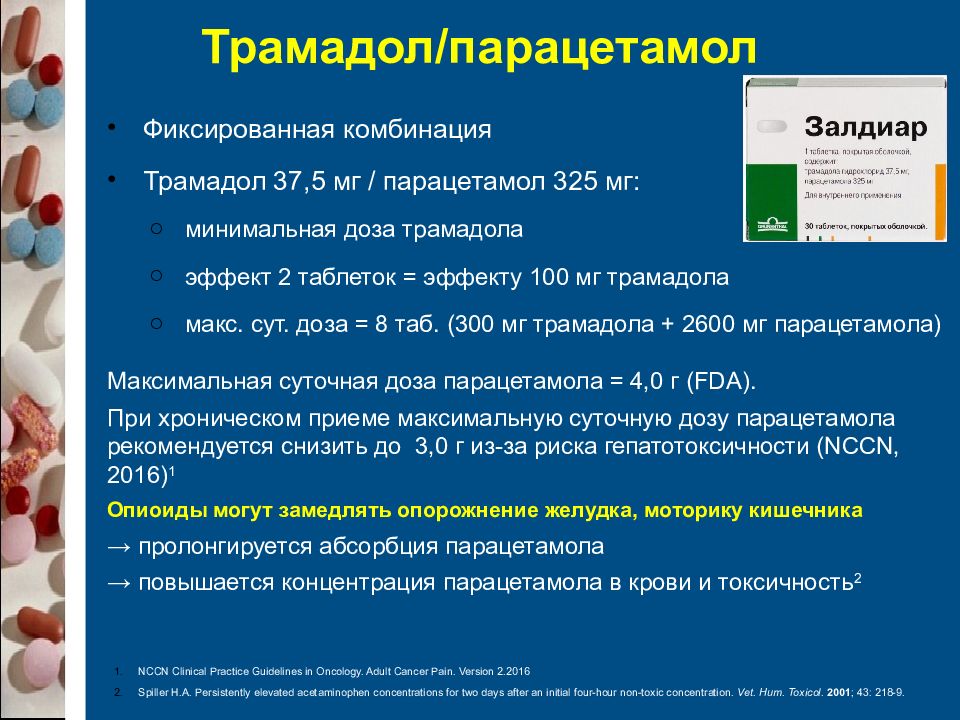 Трамадол таблетки для чего предназначены