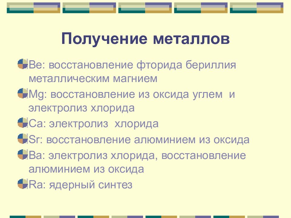 Обзор металлических элементов а групп презентация 11 класс