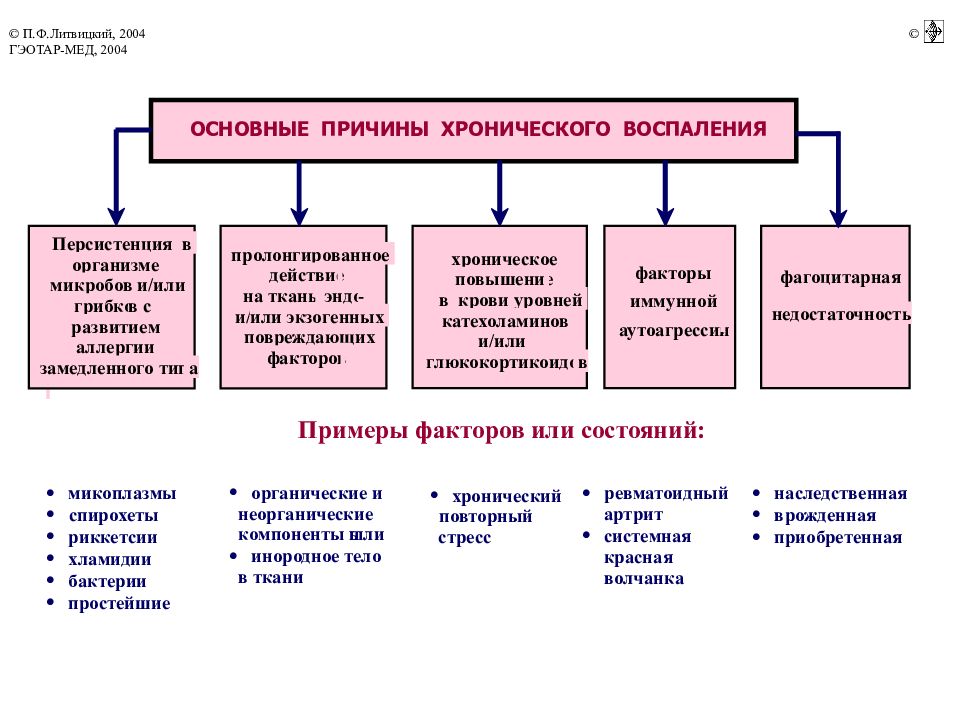 Хроническое воспаление презентация