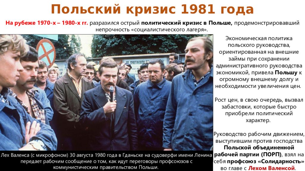 В начале 1980 х гг. Кризис в Польше 1980. События 1980 в Польше. Политический кризис в Польше 1980. Политический кризис в Польше год 1980.