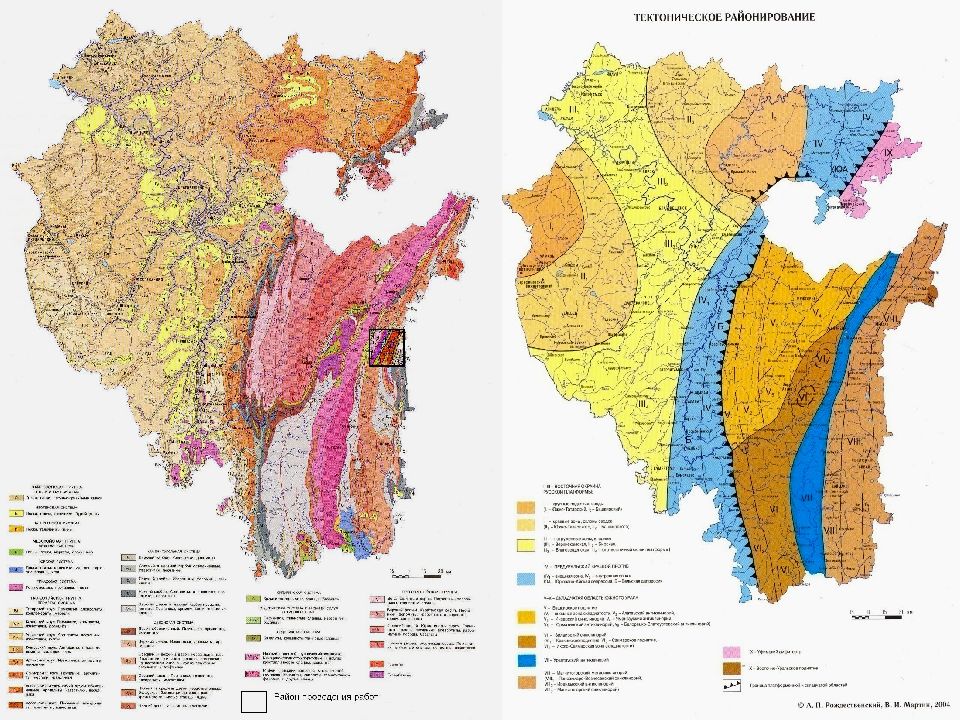 Тектоническая карта рб