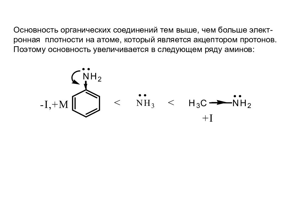 Увеличение соединений. Увеличение основности в ароматических соединениях. Кислотность и основность органических соединений. Сравнить основность соединений. Кислотность и основность в органической химии.