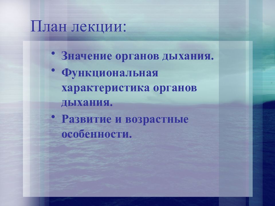 Функциональная анатомия дыхательной системы презентация