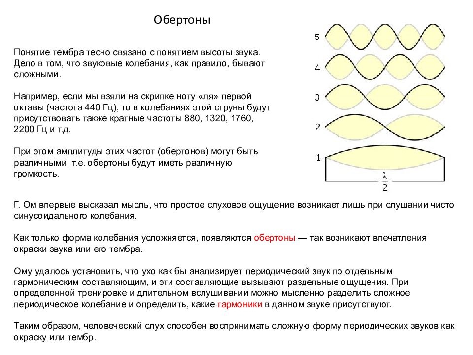 Основной тон. Второй Обертон колебаний. Частота обертона. Обертон это в Музыке. Понятие обертонов.