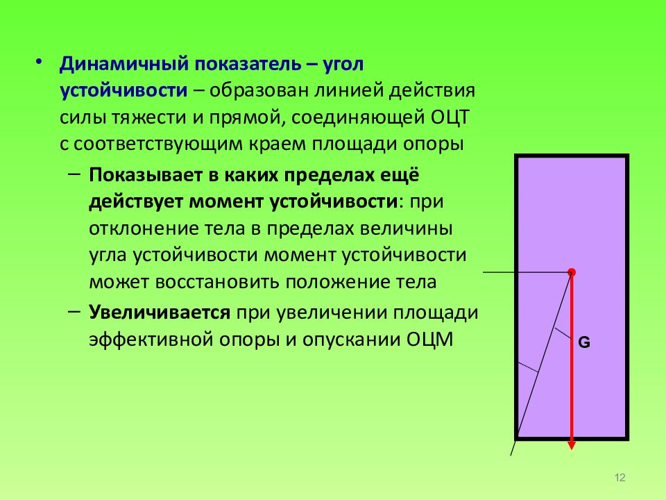 Вертикальное положение