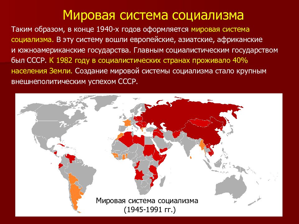 Презентация по истории ссср в 1945 1991 гг