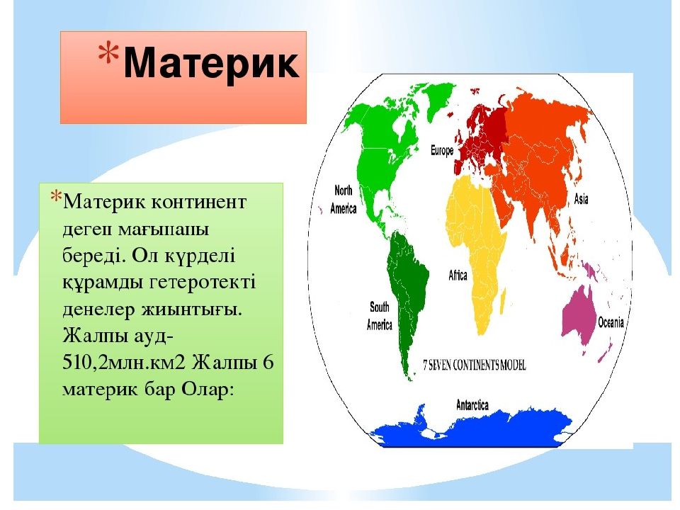 Какой материк занимает. Материки и континенты. Материктер. 6 Материков. Континент или материк.