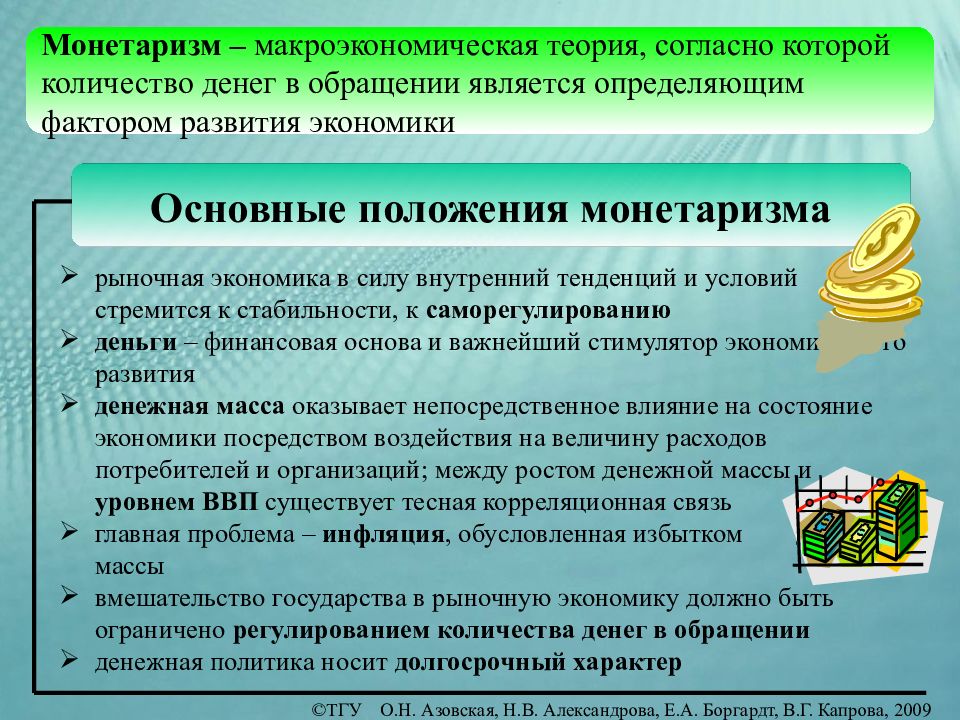 Монетаризм. Монетаризм основные положения. Монетаристская концепция. Монетаристская экономическая теория. Ментаризм.