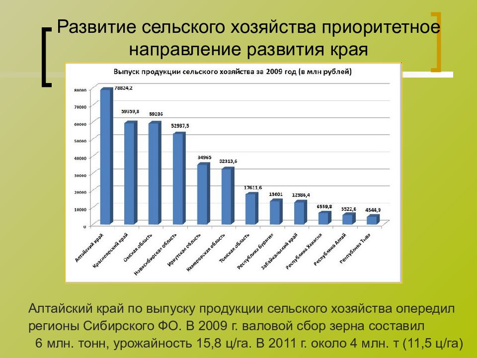 Развитие алтайского края. Сельское хозяйство Красноярского края презентация. Перспективы развития сельского хозяйства. Направления развития сельского хозяйства. Перспективы развития Алтайского края.