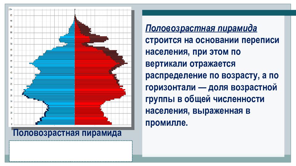 География наш демографический портрет