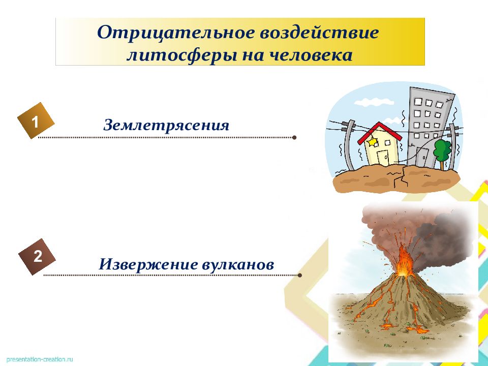 Презентация по географии 5 кл литосфера и человек