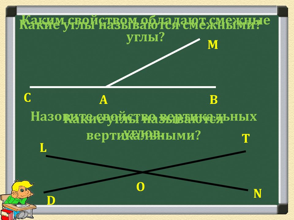 Какие углы называют вертикальными каким свойством обладают вертикальные углы сделать чертеж