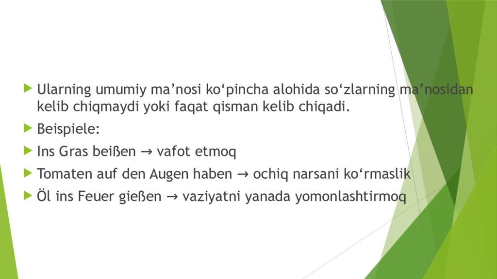 Phraseologismen im Deutschen