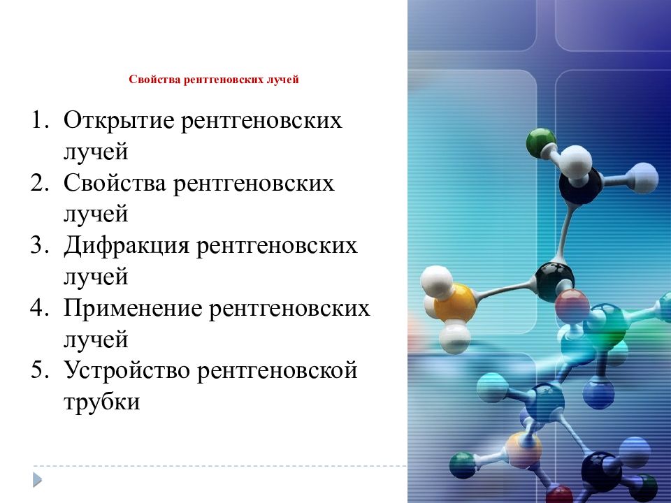 Открытие рентгеновских лучей презентация