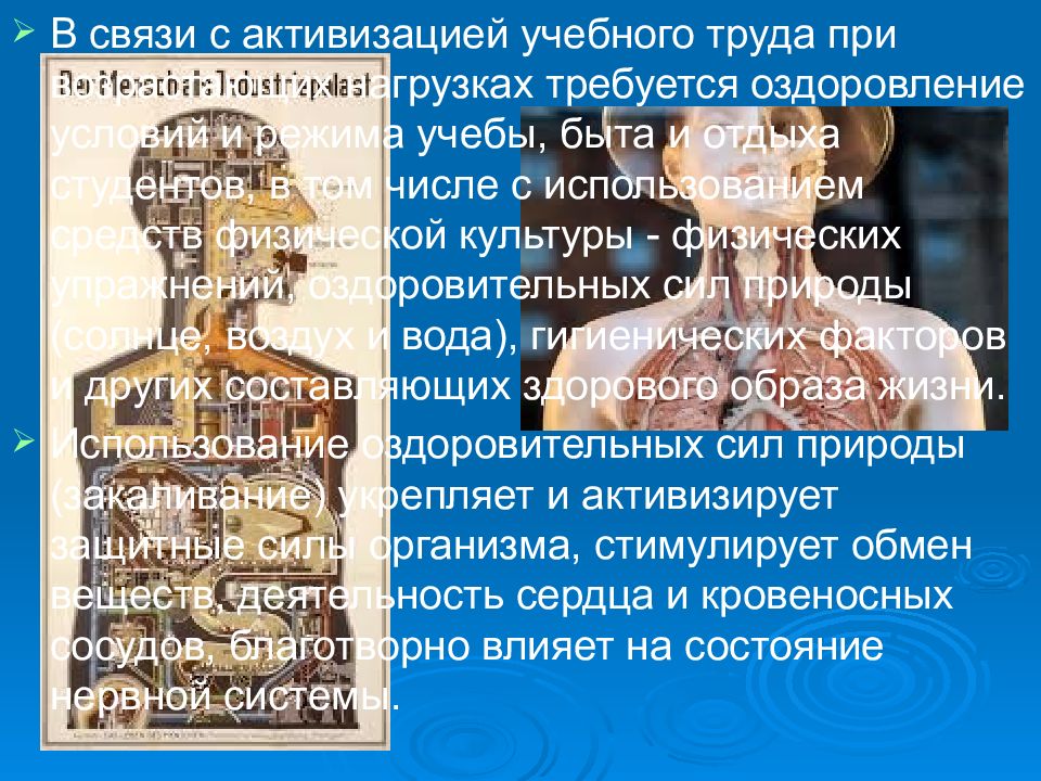 Биологические основы физической культуры и спорта. Активизация внутренних сил организма это.