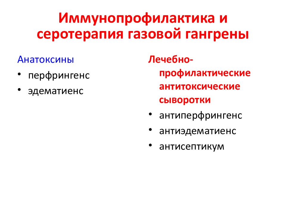 Раневые инфекции микробиология. Серотерапия.