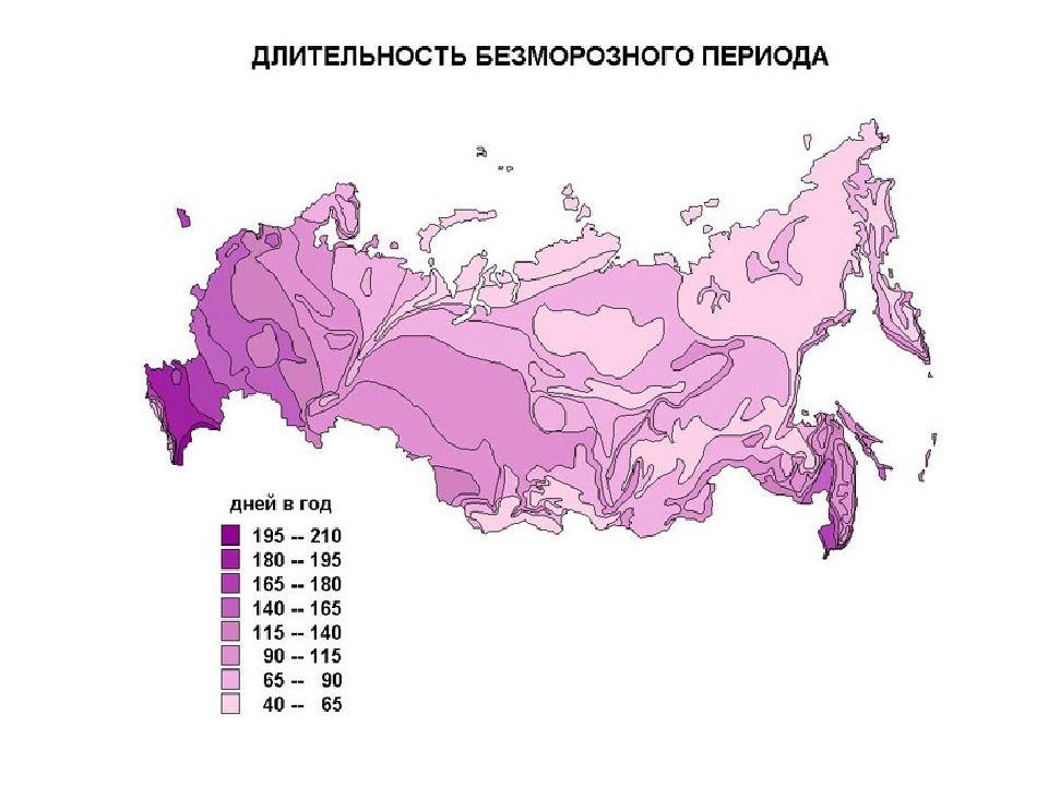 Карта безморозного периода. Средняя Продолжительность безморозного периода. Карта средней продолжительности безморозного периода. Карта Длительность безморозного периода.