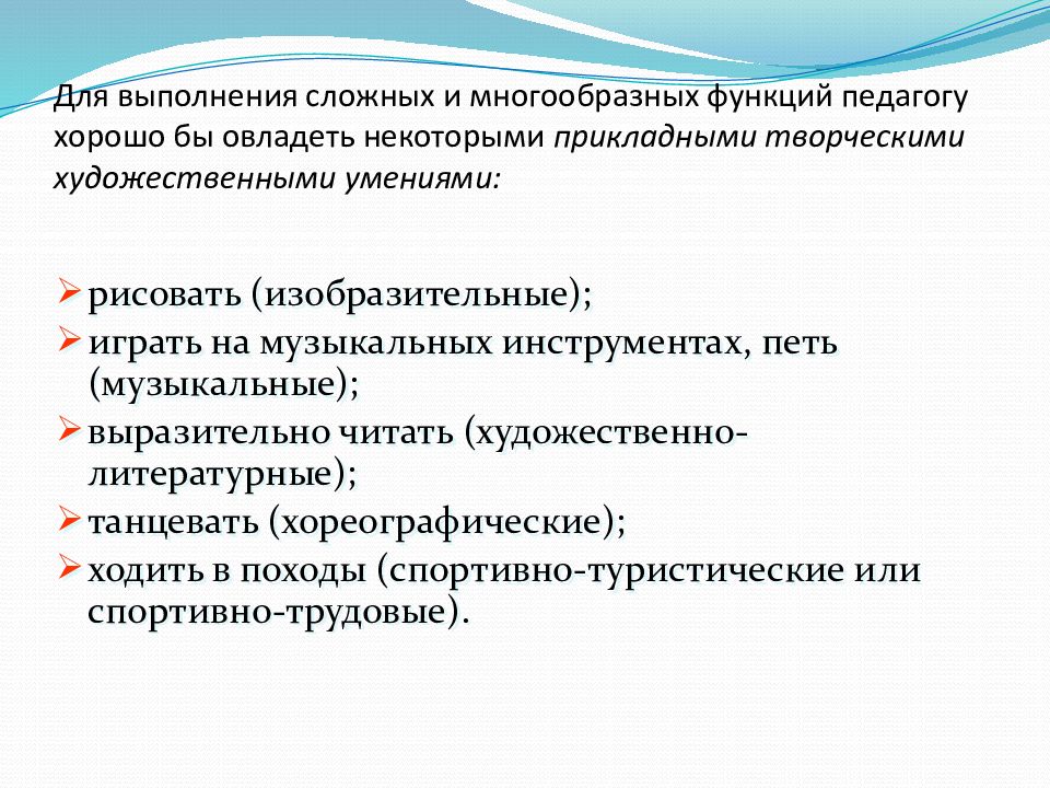 Профессиограмма учителя презентация