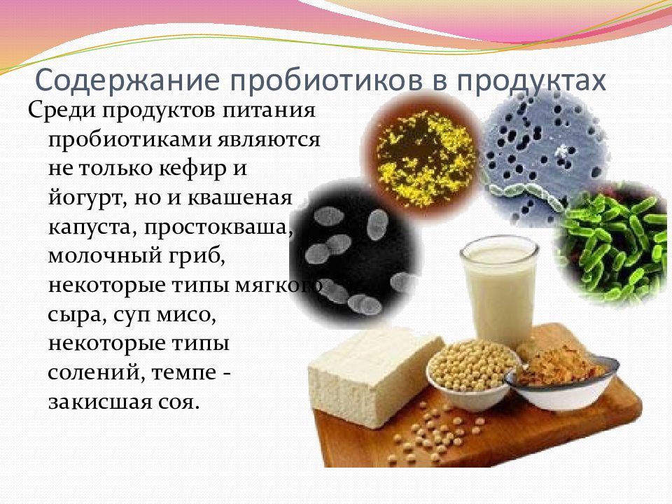 Среди продуктов. Пробиотики продукты. Продукты содержащие пробиотики. Продукты с пробиотиками. Пробиотики в продуктах питания.