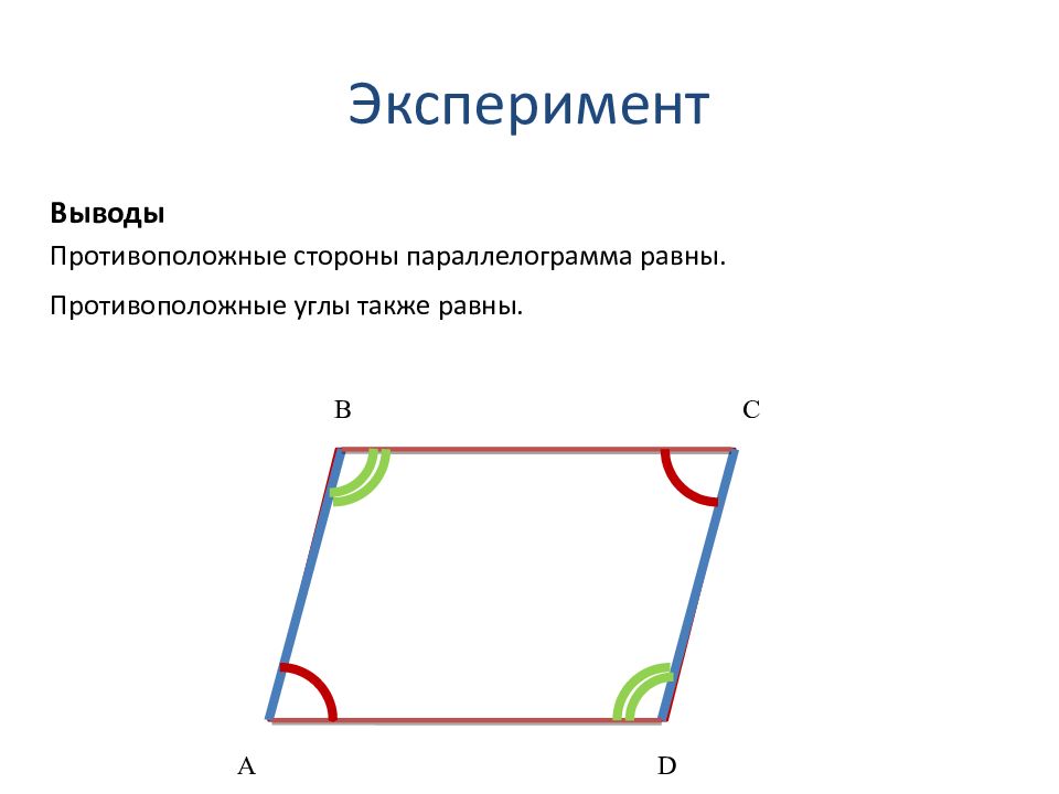 Презентация по теме параллелограмм 6 класс