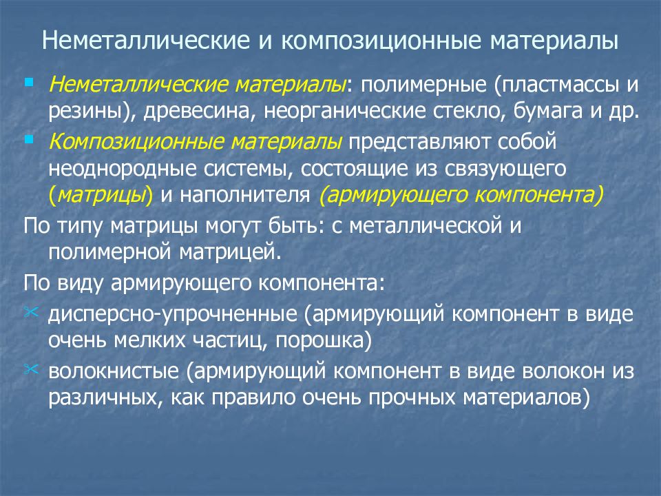 Композиционные материалы. Композиционные неметаллические материалы. Неметаллические композитные материалы. Композиционные материалы на металлической и неметаллической основе. Неметаллические и полимерные материалы.