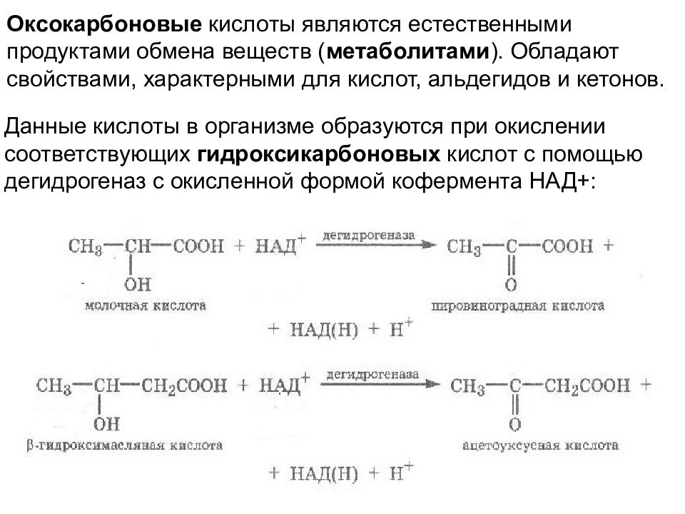 Гетерофункциональные кислоты презентация