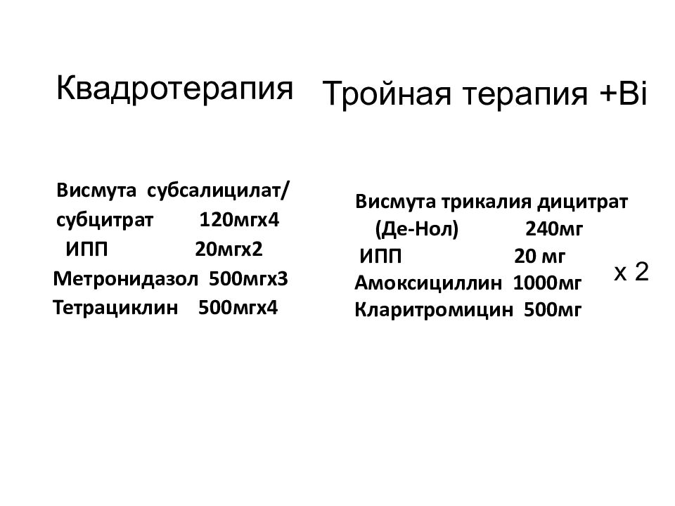 Стандартная тройная терапия. Эрадикационная терапия хеликобактер. Эрадикационная терапия хеликобактер схемы. Эрадикационная терапия квадротерапия. Квадротерапия хеликобактер.