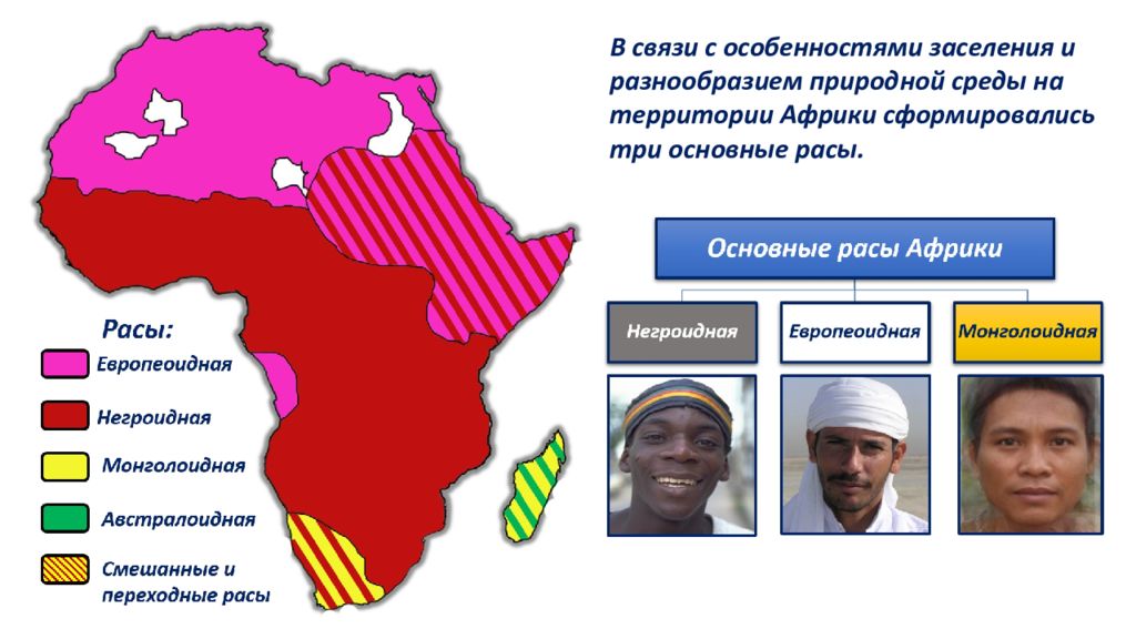 Крупные народы африки. Карта населения Африки 7 класс. Этнический состав Африки карта. Районы проживания основных рас Африки. Основные расы Африки.