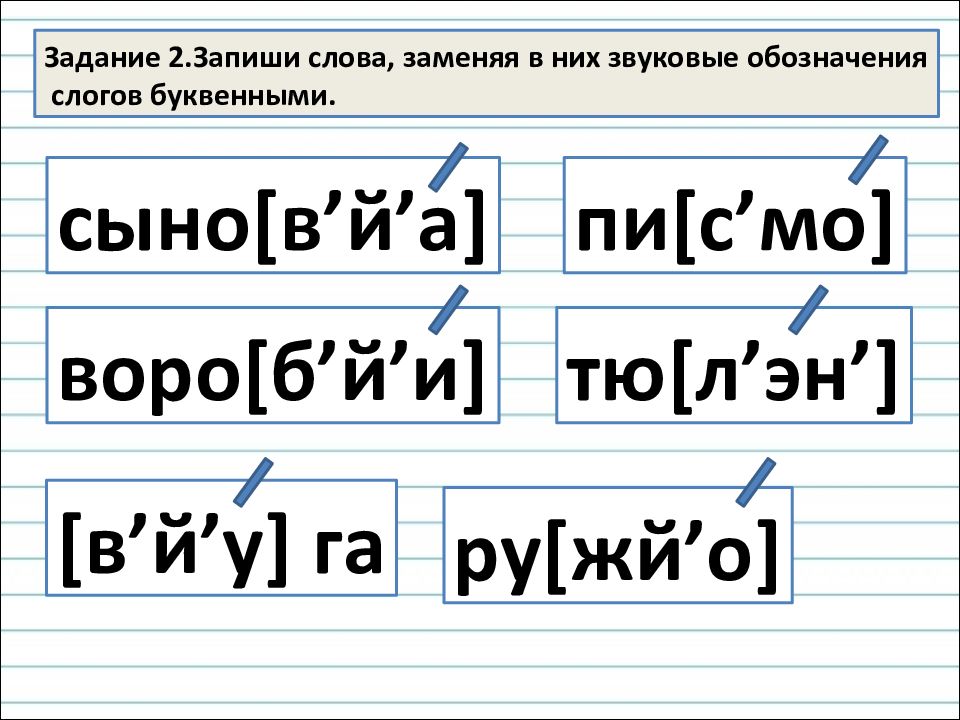 Схема слова моль