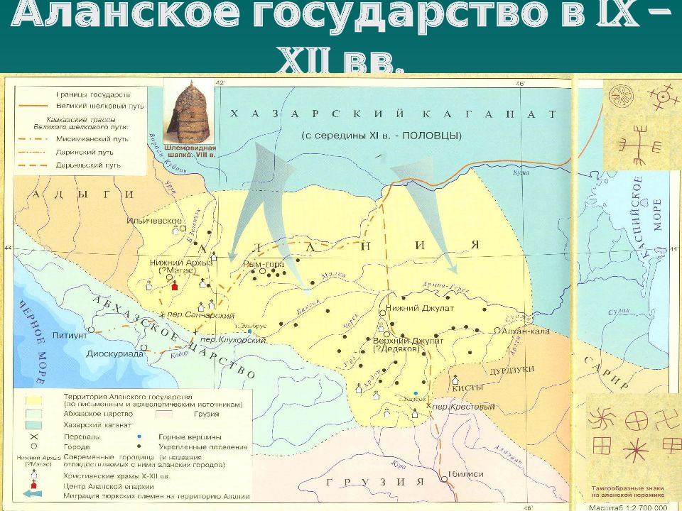 Алания в 10 13 веках презентация