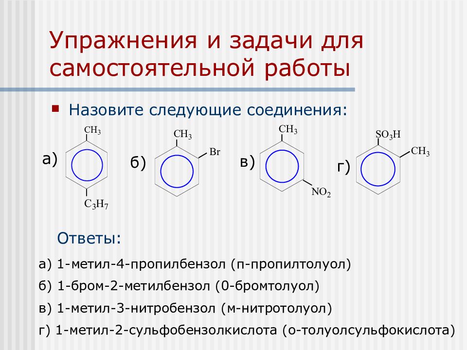 Ароматические углеводороды арены презентация