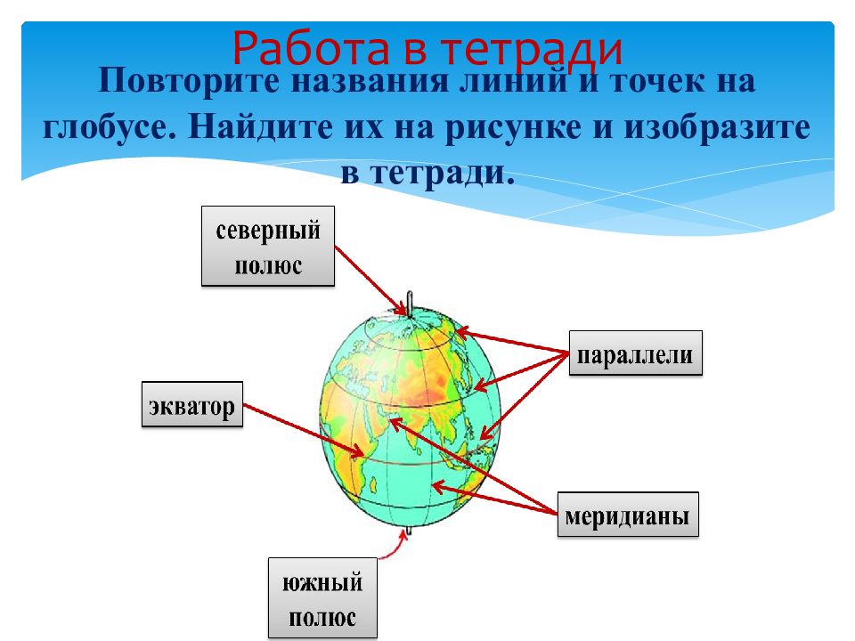 Какое главное преимущество изображения земли на глобусе