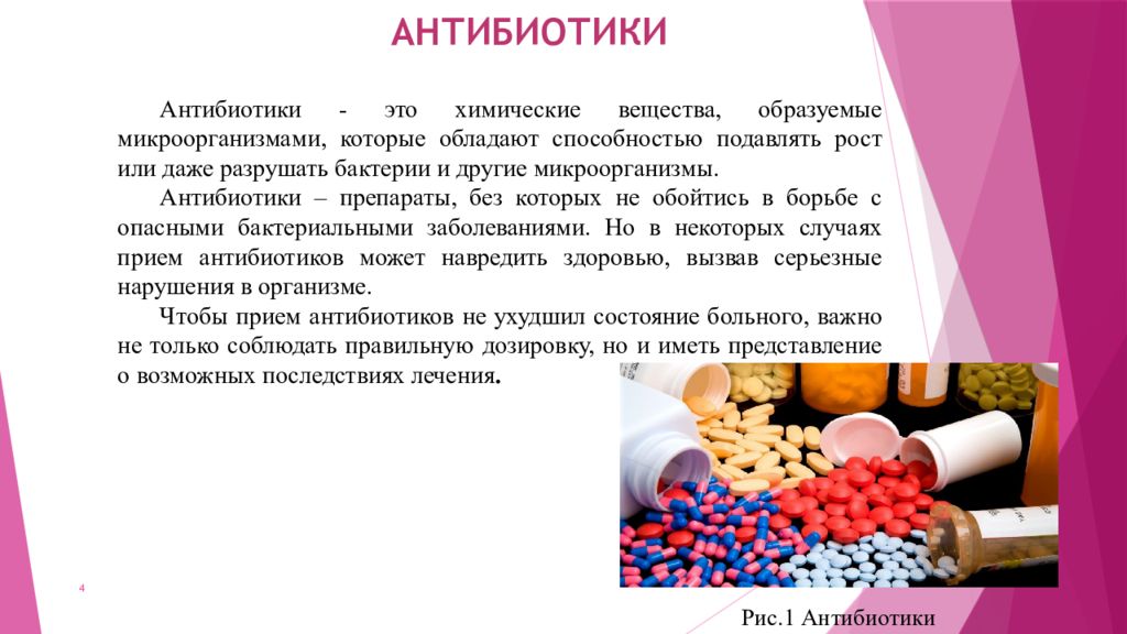 Осложнения после антибиотиков