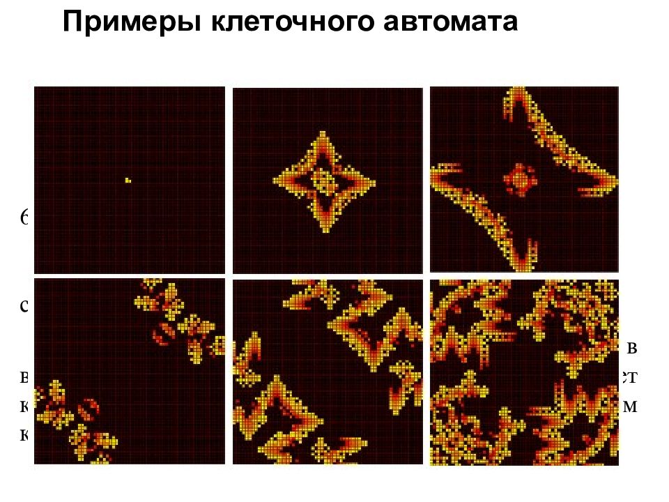 Клеточный автомат презентация