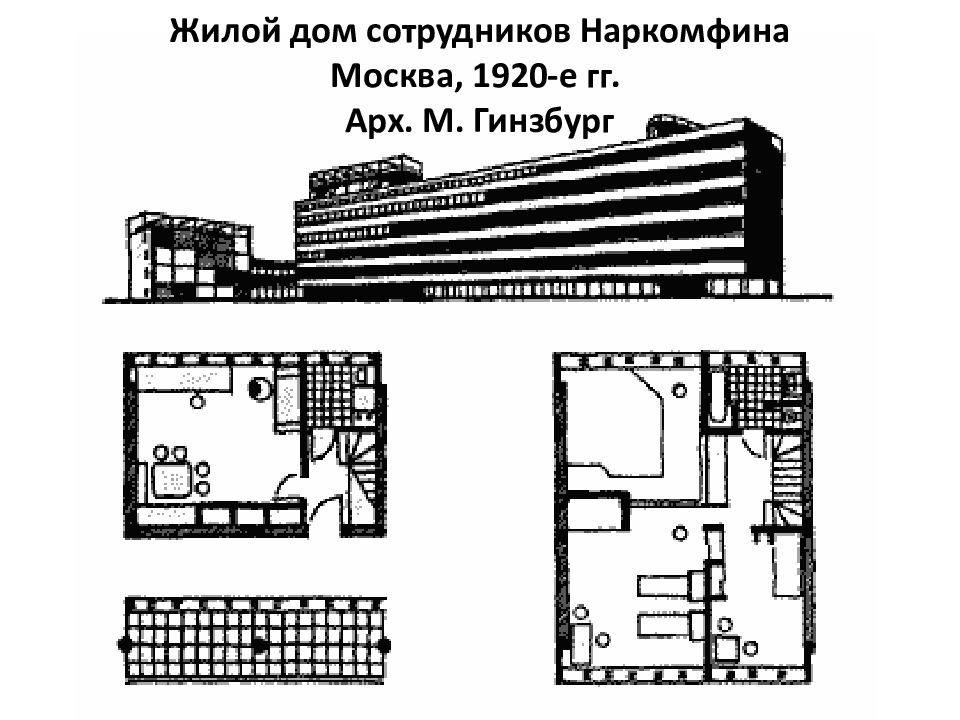 Дом Наркомфина и другие уникальные дома советской эпохи: попытка создать коопера