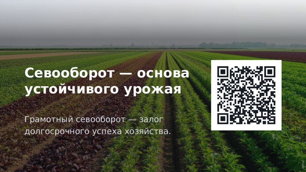 Севообороты: принципы и польза